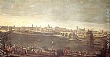 Juan Bautista Martinez del Mazo View of Zaragoza painting